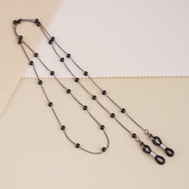 Pearl-Accent Eyewear Chain Bowlift