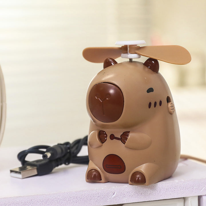 Ladies table fan in cute animal design Bowlift
