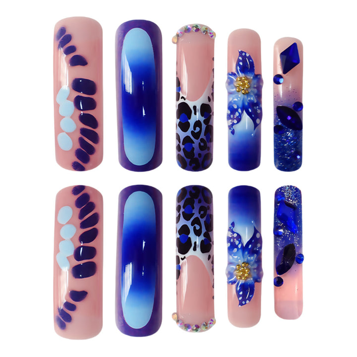 Decorative Themed Acrylic Nail Enhancements Bowlift