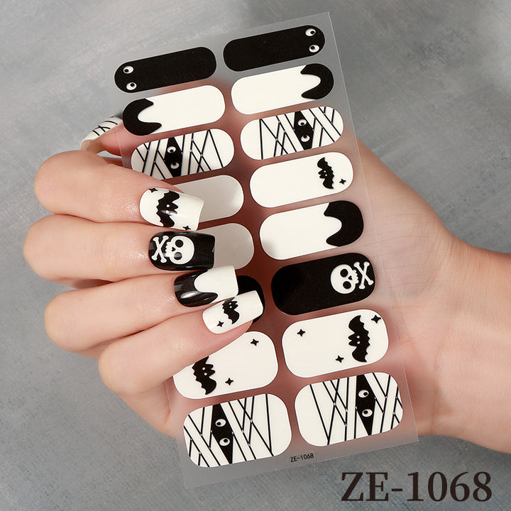 Halloween-Themed Nail Wraps