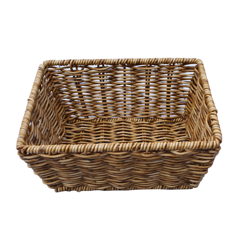 Natural Woven Storage Basket Bowlift