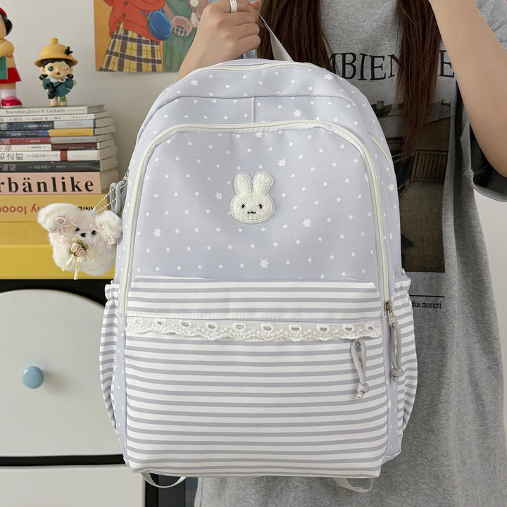 Playful Bunny-Ear Casual Backpack Bowlift