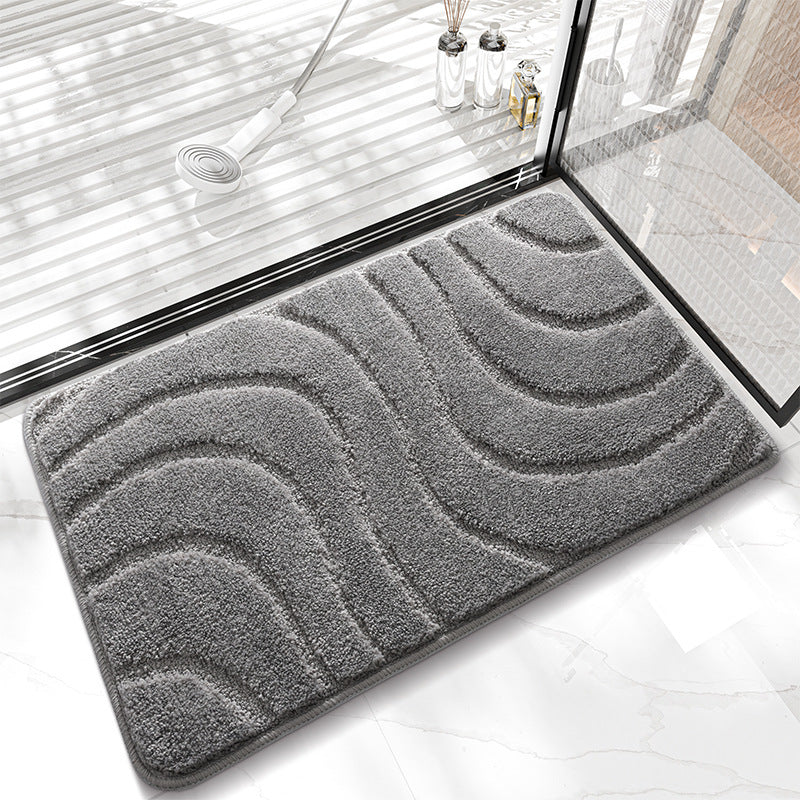 Soft Textured Memory Foam Bath Mat Bowlift