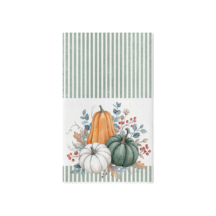 Autumn Harvest Decorative Cotton Kitchen Tea Towel