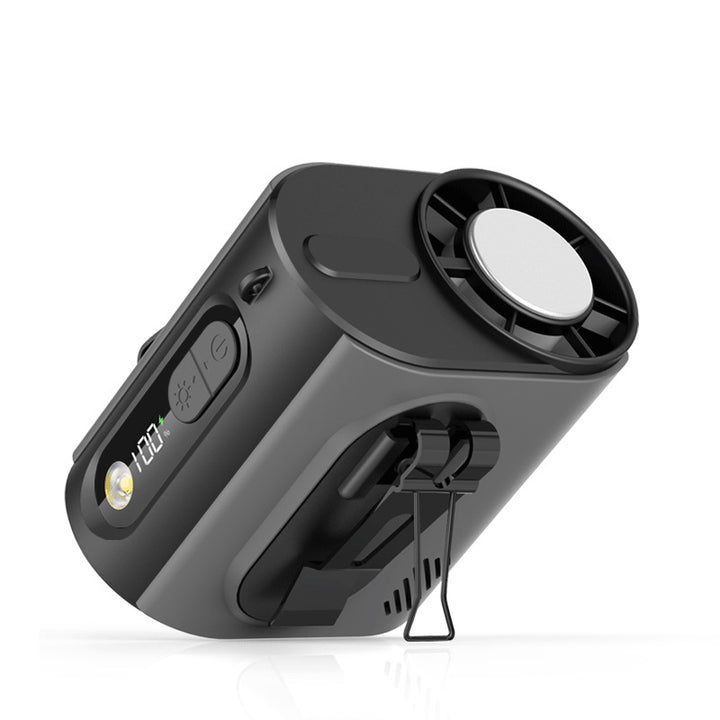 Ladies portable mini fan with LED display Bowlift