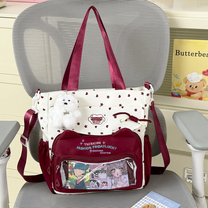 Trendy Multi-Pocket Shoulder Bag Bowlift