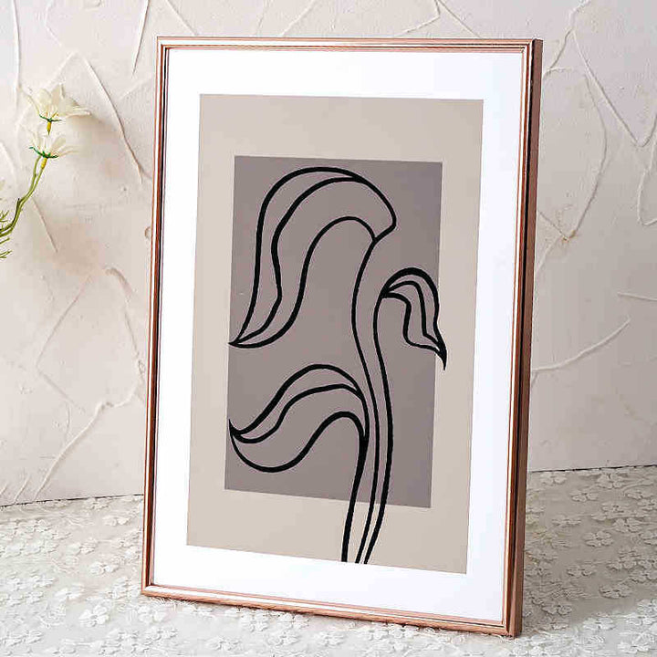 Artistic Decorative Framed Minimalist Art Print