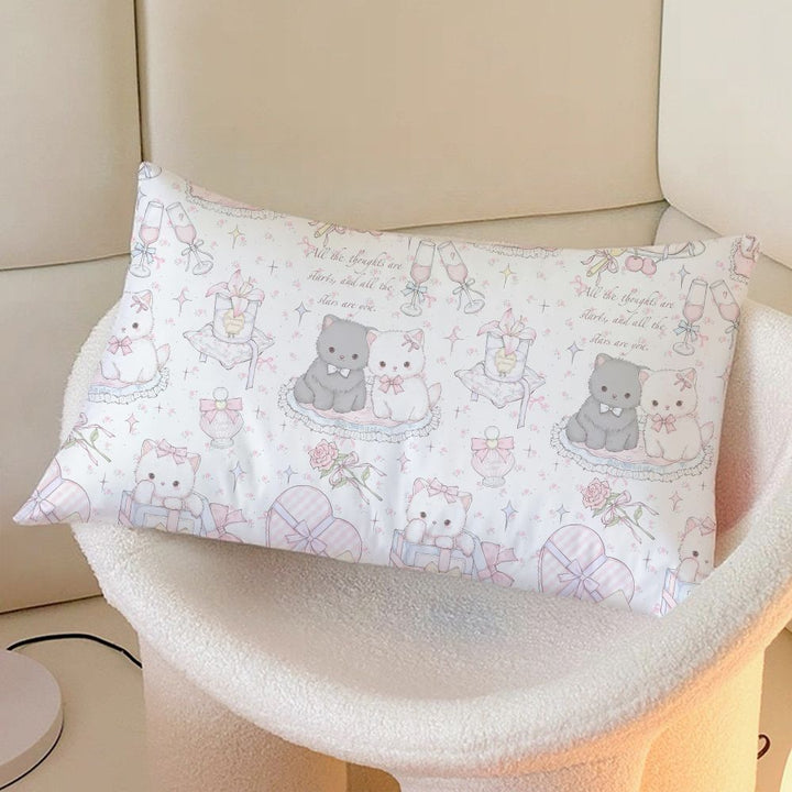 Cute Animal Print Decorative Pillow