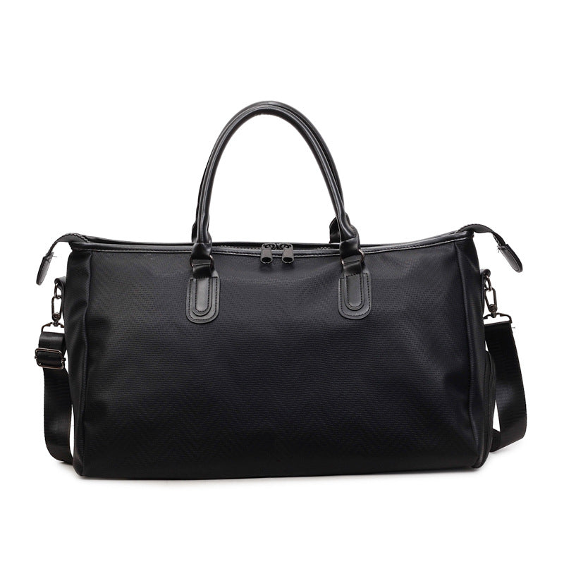 Stylish Herringbone Pattern Travel Duffel