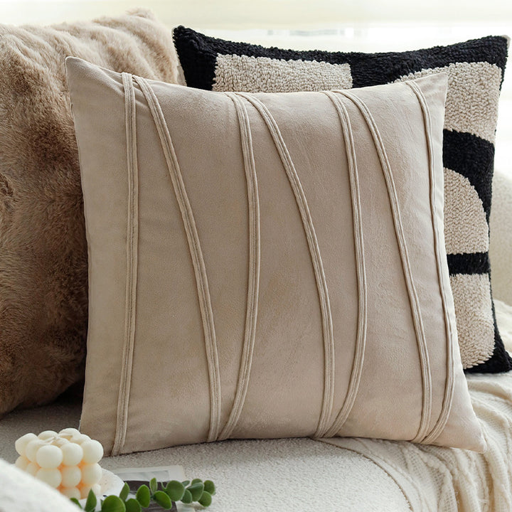 Luxurious faux fur pillowcase rectangular particularly soft Bowlift