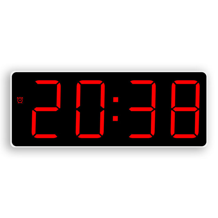 Digital Alarm Clock In Minimalistic Design Bowlift