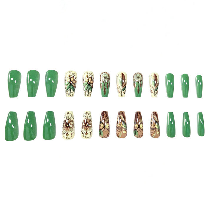 Floral-Inspired Articulated Nail Enhancements Bowlift