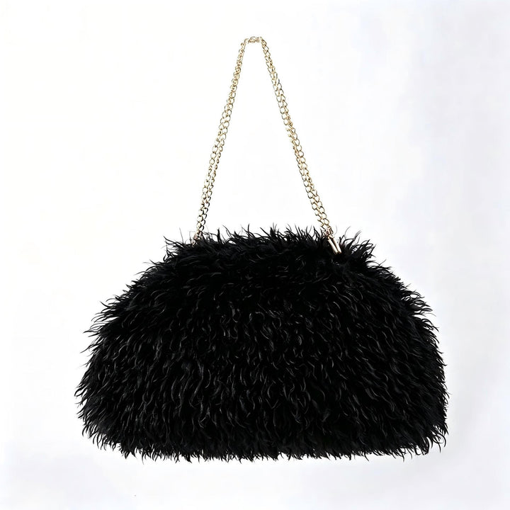 Fluffy Furry Handheld Bag
