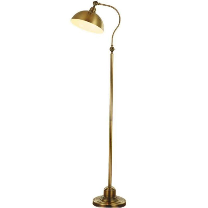 Adjustable Brass Reading Lamp