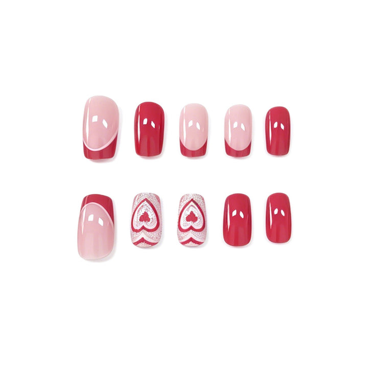 Heart-Inspired Nail Art Kit Bowlift