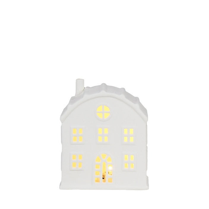 Decorative Ceramic House Candle Holder Bowlift