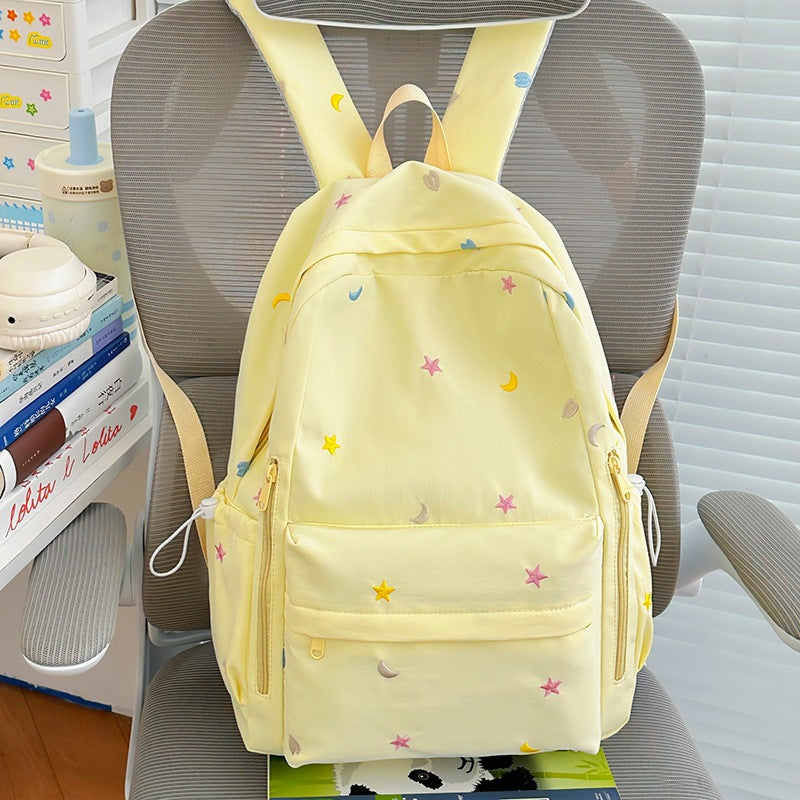 Cute Embroidered Backpack Bowlift 1791205672