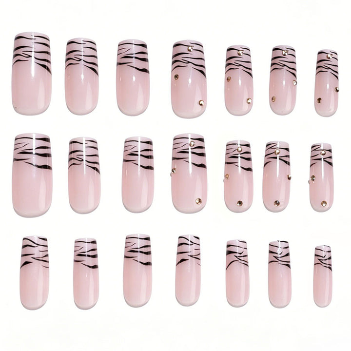 Elegant Press-On Nail Design Bowlift
