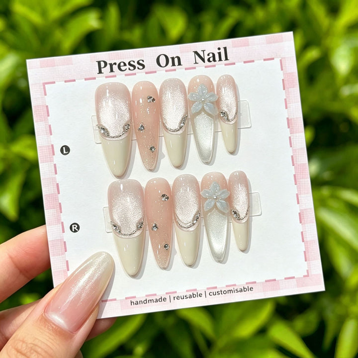 Customizable Ombre Press-On Nails