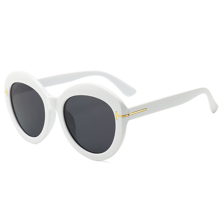 Elegant Wide-Leg Frame Sunglasses Bowlift