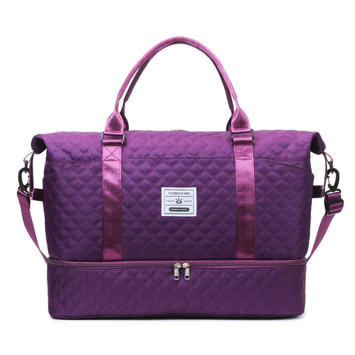 Quilted Travel Weekender Bag