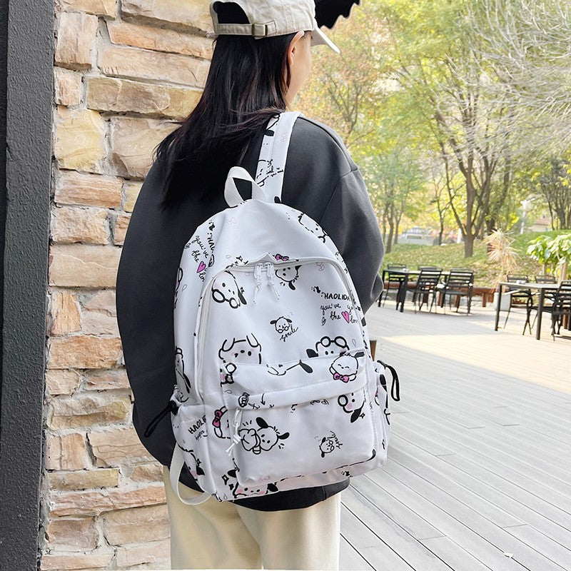 Creative Cartoon Patterned Backpack Bowlift