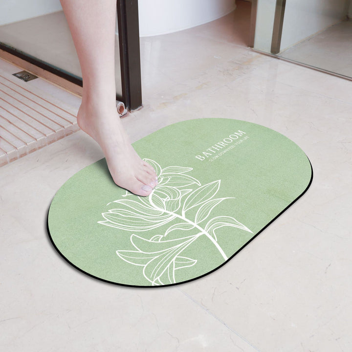 Plush Non-Slip Memory Foam Bathroom Mat Bowlift
