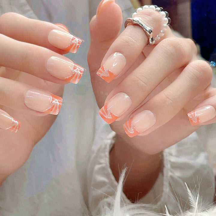 Artistic Gradient Press-On Nail Set