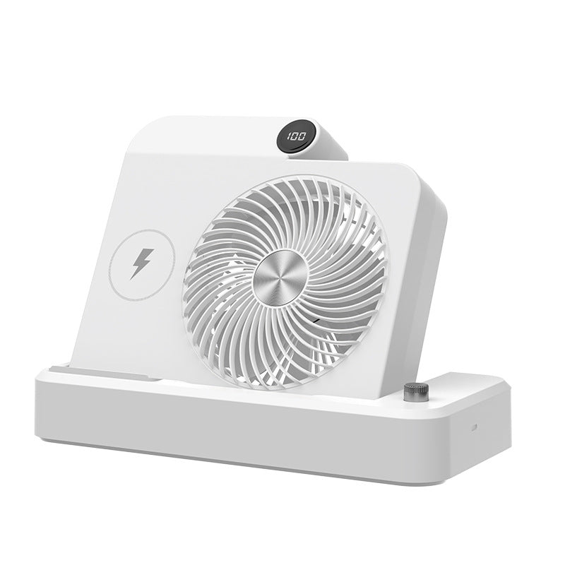 Unisex Adjustable High-Performance Cooling Desk Fan Bowlift