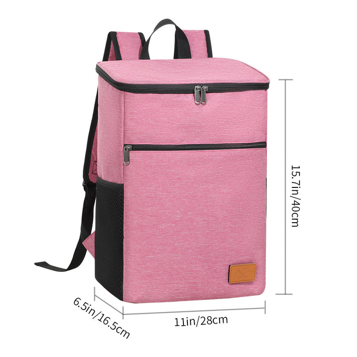 Insulated Backpack Cooler with Multiple Compartments Bowlift