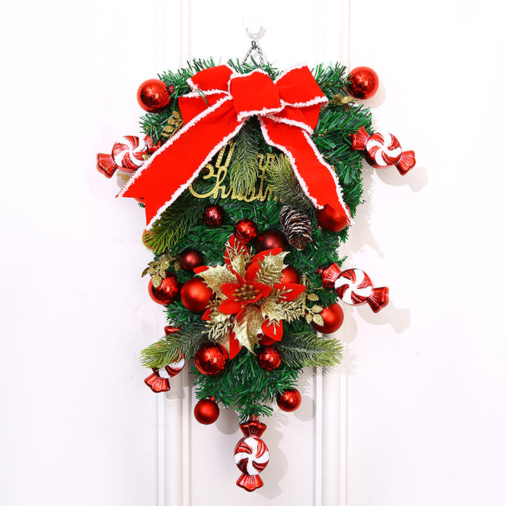 Festive Christmas Wreath Decoration Bowlift