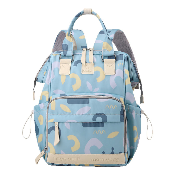 Versatile Floral Backpack Bowlift