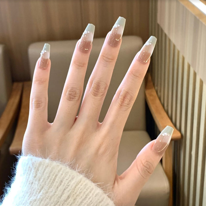 Elegant Long Stiletto Nail Enhancements