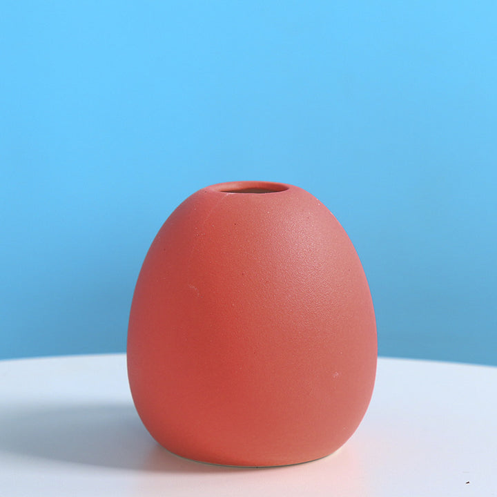 Modern Sculptural Ceramic Vase Bowlift