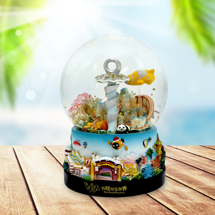 Decorative Underwater Scene Snow Globe