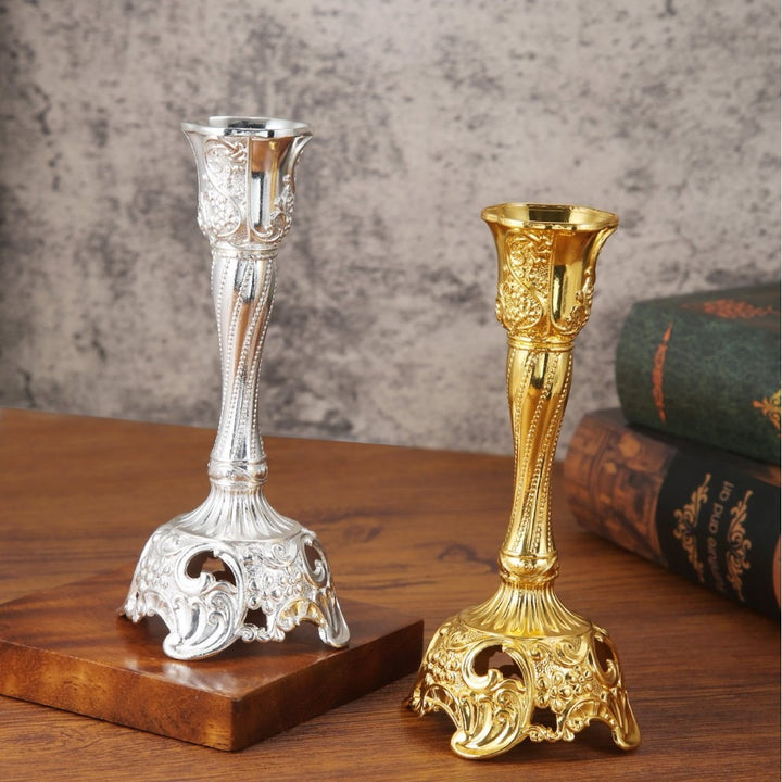 Vintage Silver Candle Holder Bowlift