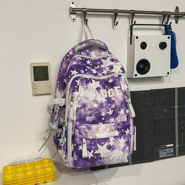 Cosmic Themed Travel Backpack Bowlift