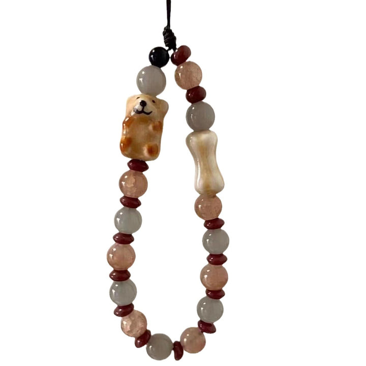Decorative Animal-Inspired Charm Keychain Bowlift
