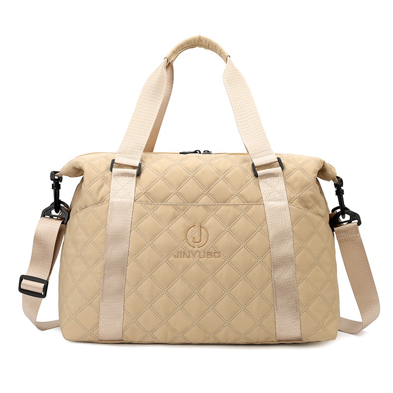 Quilted Travel Duffle Bag Bowlift