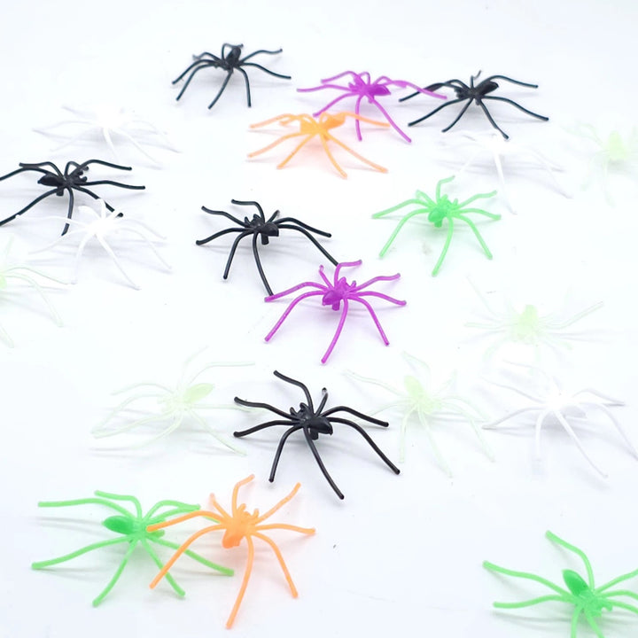 Realistic Toy Spider Assortment Bowlift