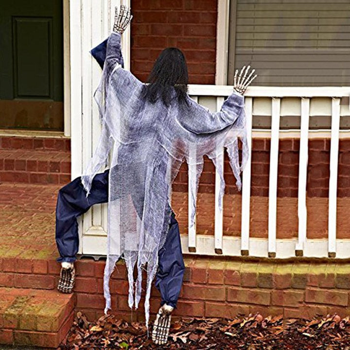 Creepy Climbing Zombie Decoration Bowlift