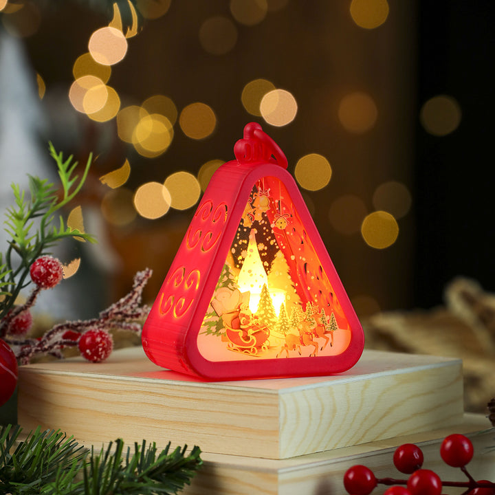 LED Christmas Decorative Lantern Bowlift