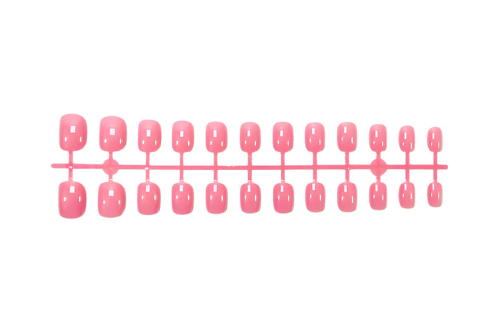 Artificial Nail Set with Elegant High-Gloss Finish Bowlift
