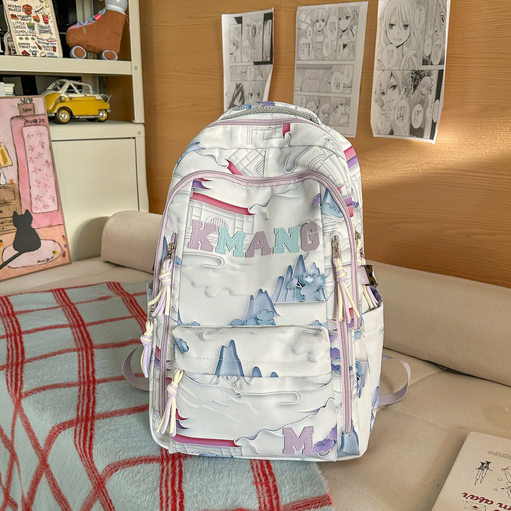 Artistic Graphic Design Backpack Bowlift