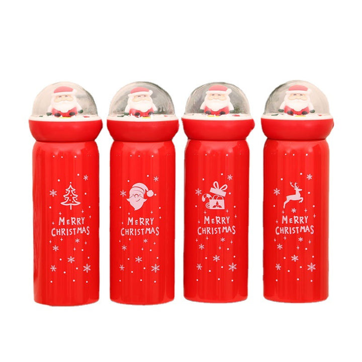 Christmas Themed Water Bottle Bowlift