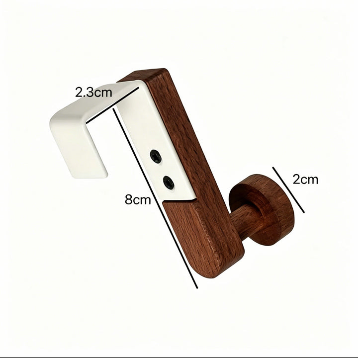 Wall-Mounted Wooden Hook