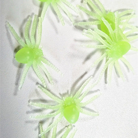 Realistic Glow-in-the-Dark Spider Decoration Bowlift