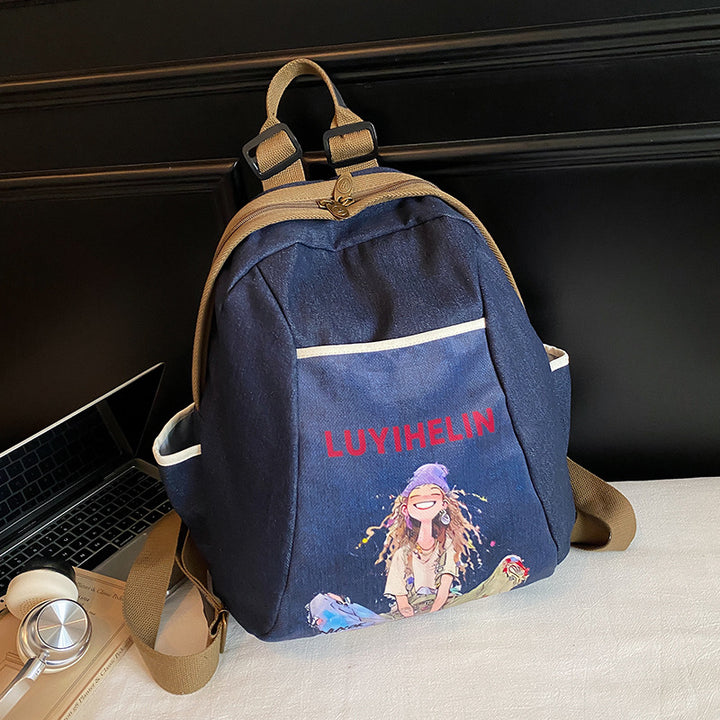 Artistic Casual Backpack Bowlift
