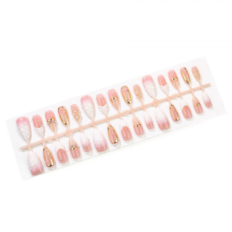 Artistic Sculpted Acrylic Press-On Nails