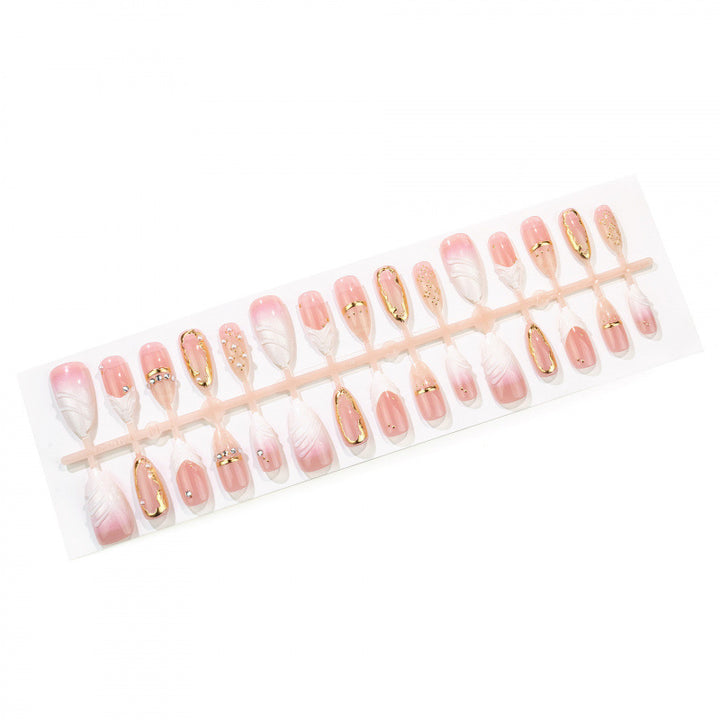 Artistic Sculpted Acrylic Press-On Nails